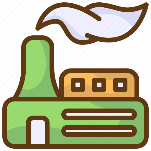 Eco, factory, ecology, green icon - Download on Iconfinder