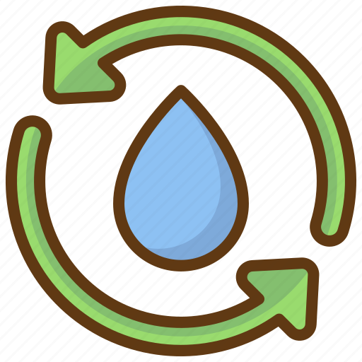 Water, reuse, ecology, recycle icon - Download on Iconfinder