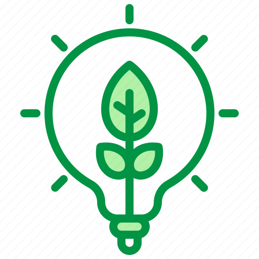 Eco, light, bulb, electricity, green icon - Download on Iconfinder