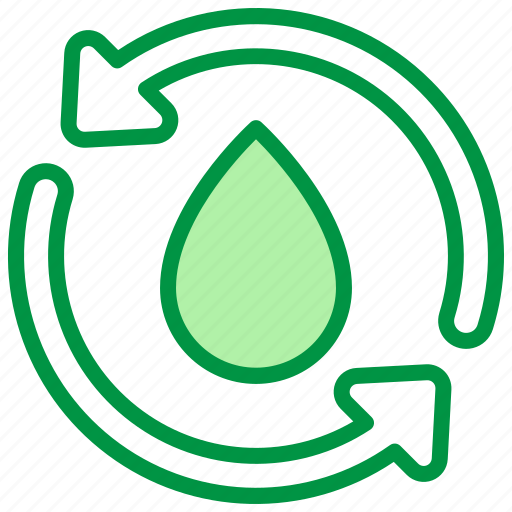 Water, reuse, ecology, recycle icon - Download on Iconfinder