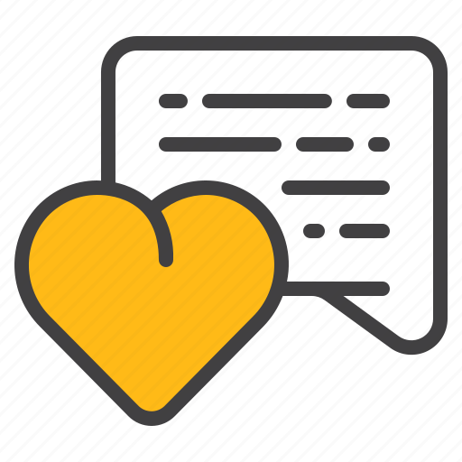 Love, like, heart, message, email, chat, mail icon - Download on Iconfinder