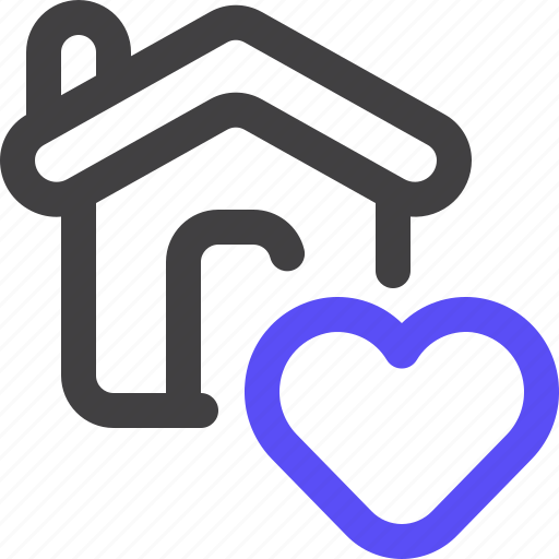 Love, home, sweet, real, estate, house icon - Download on Iconfinder