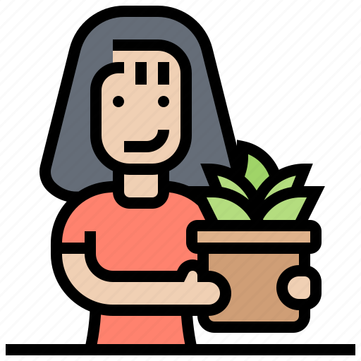 Biology, botanist, gardening, plant, pot icon - Download on Iconfinder