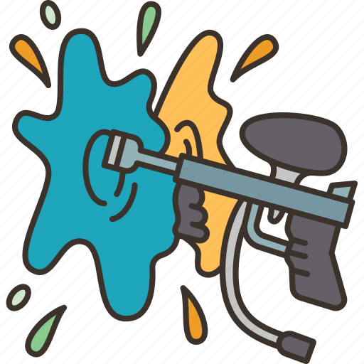 Paintball, gun, battle, action, game icon - Download on Iconfinder