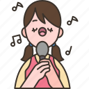 singing, karaoke, music, singer, perform