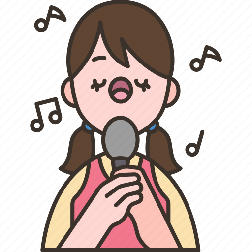 Singing, karaoke, music, singer, perform icon - Download on Iconfinder