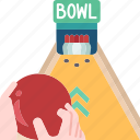 bowling, game, activity, sports, leisure