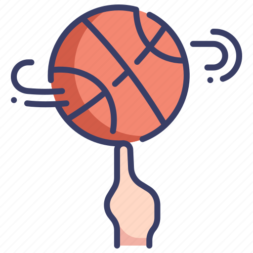 Activity, ball, basketball, finger, game, professional, sport icon - Download on Iconfinder
