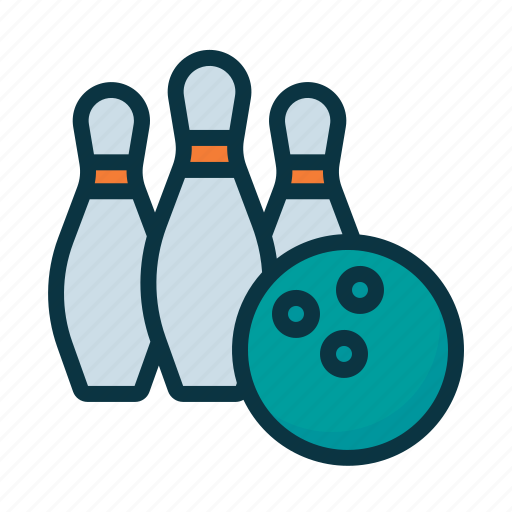 Bowl, ball, bowling, hobby, pin icon - Download on Iconfinder