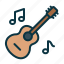 instrument, guitar, music, acoustic, equipment 