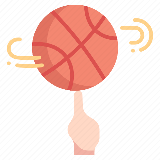 Activity, ball, basketball, finger, game, professional, sport icon - Download on Iconfinder