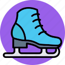 ice skating, skating shoes, footwear, equipment, skating
