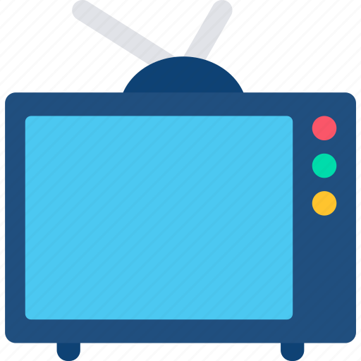 Tv, television, entertainment, telly, tv show, watch tv icon - Download on Iconfinder