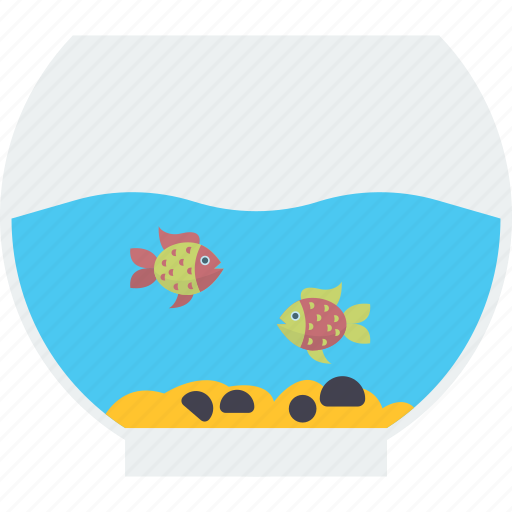 Aquarium, fish, fishbowl, home fish, water fish, terrarium, decoration fish icon - Download on Iconfinder