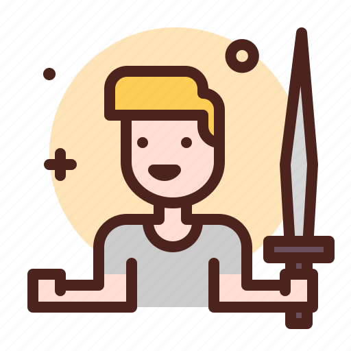 Warrior, play, teenager, activity icon - Download on Iconfinder
