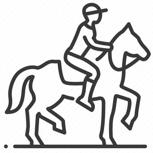 Horse, riding, equestrian, sport icon - Download on Iconfinder