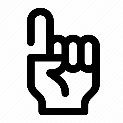 Foam hand, gesture, sports, play, game, player, hockey icon - Download on Iconfinder