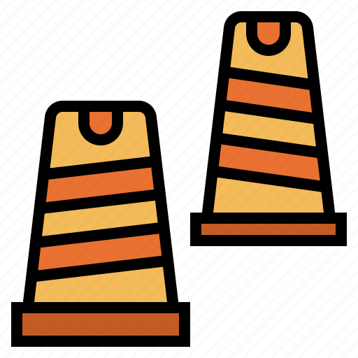 Cone, security, signaling, traffic icon - Download on Iconfinder