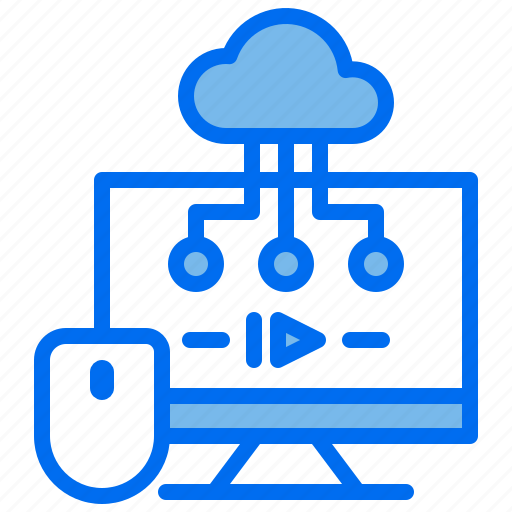 Cloud, computer, course, internet, learning, mouse icon - Download on Iconfinder