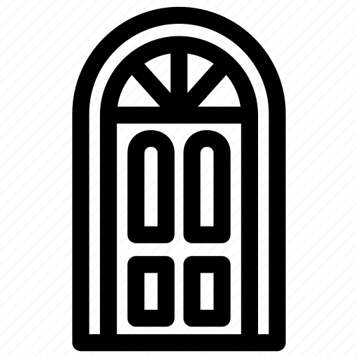 Door, home, hotel, house, doorway, roo icon - Download on Iconfinder