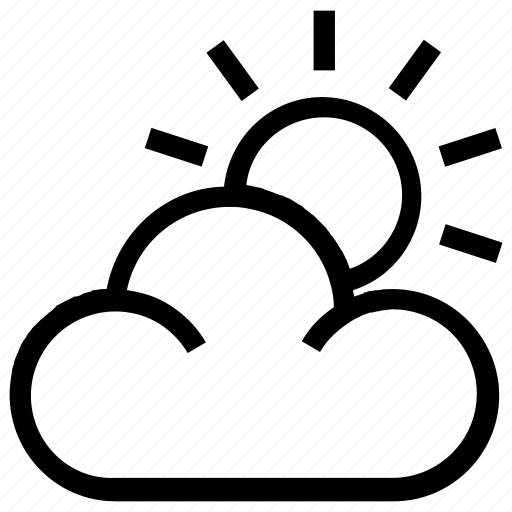 Cloud, cloudy, holiday, sky, summer, sun, weather icon - Download on Iconfinder