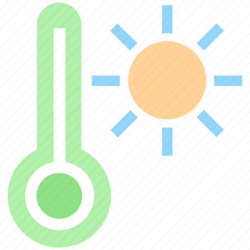 Heat, holiday, summer, sun, temperature, thermometer, warm icon - Download on Iconfinder