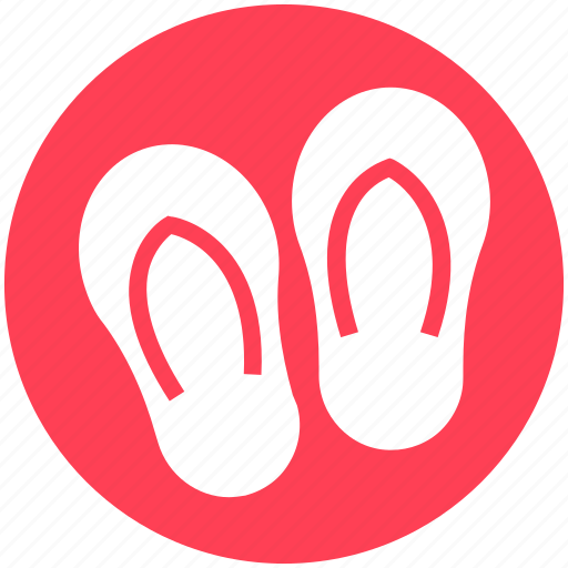 Beach, footwear, holiday, shoes, slipper, travel icon - Download on Iconfinder