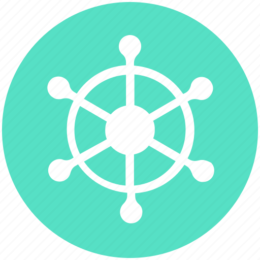 Boat, handle, sail, ship, ship handle, ship wheel, wheel icon - Download on Iconfinder