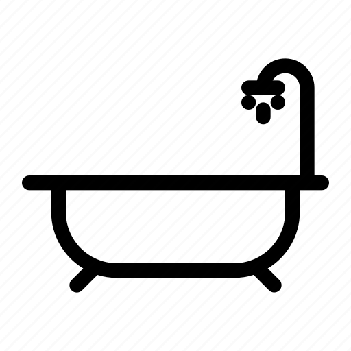 Bath, bathroom, bathtub, shower, toilet icon - Download on Iconfinder