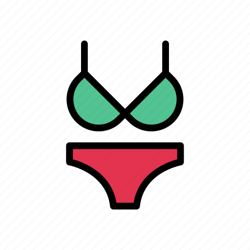 Bikini, lingerie, nightie, swimwear, underwear icon - Download on Iconfinder