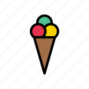 cone, delicious, dessert, icecream, sweet
