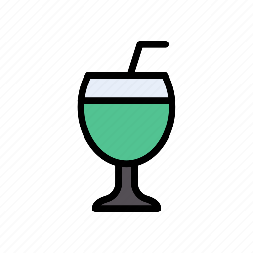 Beverage, drink, glass, juice, margarita icon - Download on Iconfinder