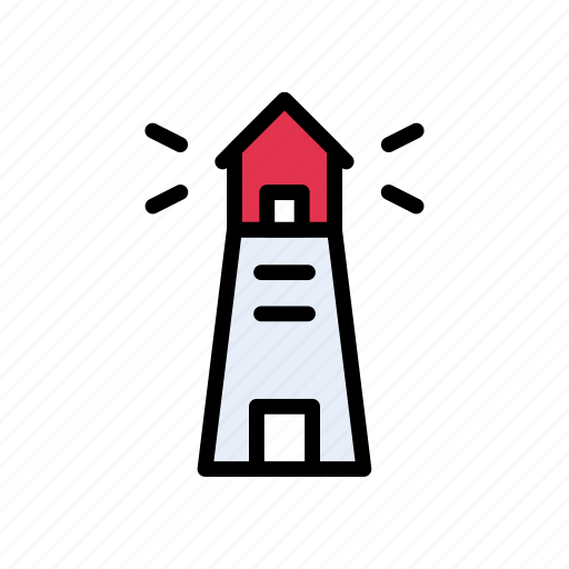 Bright, building, house, light, tower icon - Download on Iconfinder