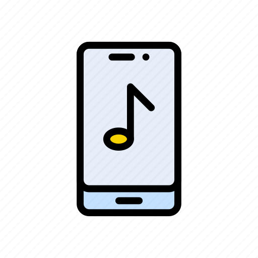 Audio, mobile, music, phone, play icon - Download on Iconfinder
