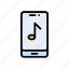 audio, mobile, music, phone, play 