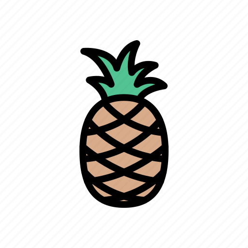 Food, fruit, healthy, pineapple, vitamins icon - Download on Iconfinder