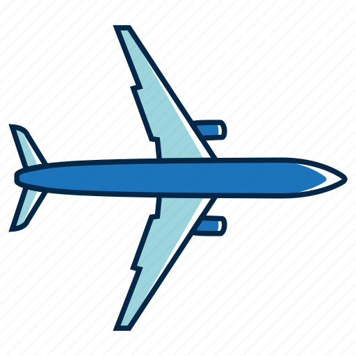 Flat plane, holiday, plane, plane elements, summer icon - Download on Iconfinder