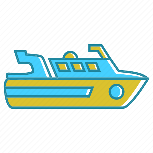 Flat ship, holiday, ship, summer icon - Download on Iconfinder
