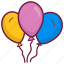 party, gift, balloon, celebration 