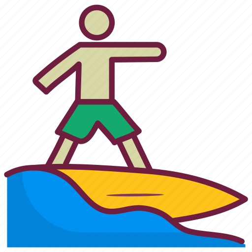 Ocean, vacation, travel, surfboard, summer icon - Download on Iconfinder