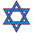 judaism, david, shape, star