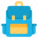 backpack, bag, briefcase, travel