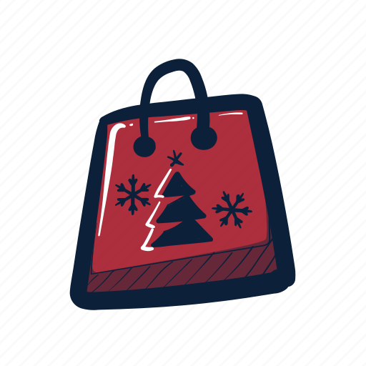 Bag, christmas, commerce, ecommerce, holiday, occasion, shopping icon - Download on Iconfinder
