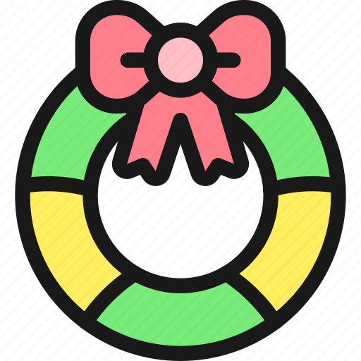 Christmas, door, wreath icon - Download on Iconfinder
