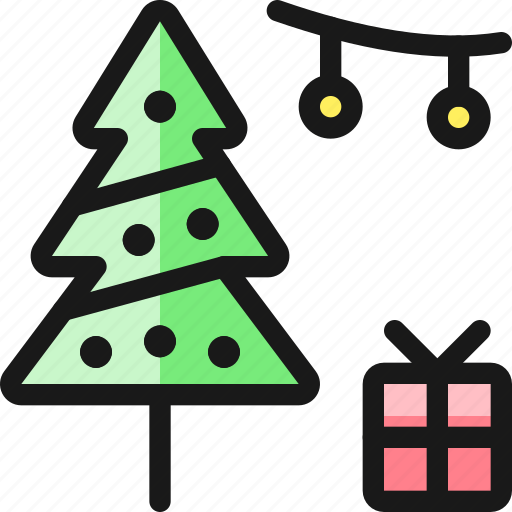 Christmas, tree, ornaments, gift icon - Download on Iconfinder