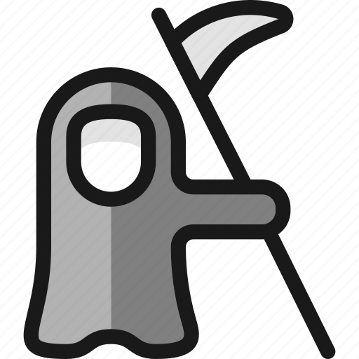 Halloween, grim, reaper icon - Download on Iconfinder