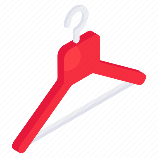 Hanger, coathanger, hanging device, clothes rod, accessory icon - Download on Iconfinder