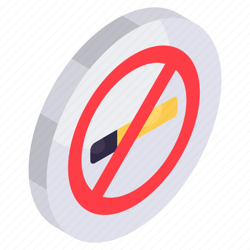 No smoking, smoking ban, smoking prohibition, cig ban, cigarette ban icon - Download on Iconfinder