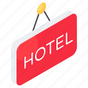 hotel board, roadboard, signboard, info board, guideboard