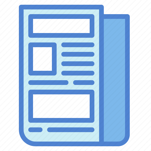 Ads, journal, newspaper, report icon - Download on Iconfinder